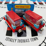 Sea Cargo Cars Lobster and Octopus (2006) with Character Card Fair Condition Used - Take Along