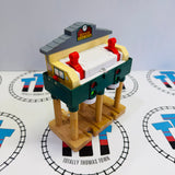 Deluxe Over the Track Signal House #5 Newer Style Wooden - Used