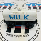 Tidmouth Milk Tanker (Learning Curve 2000) Fair Condition Chipping Paint Wooden - Used