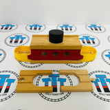 BRIO Ferry with 2 Track Pieces Marked Bottom 33376 Wooden - Used