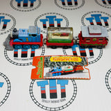 Thomas Reindeer Express with Snowglobe Train #2 (MISSING MAGNET/NO WATER) with Character Card Used - Take Along
