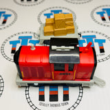 Salty with Cargo Car (2013 Mattel) All Engines Go Used - Trackmaster Revolution