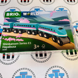 BRIO 36086 Shinkansen Series E5 Hayabusa Wooden - New