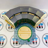 Tidmouth Sheds Roundhouse with Turntable no Rails (Learning Curve) #1 Chipped Track Wooden - Used