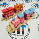 Sweetland Express with Track and Buffer BIGJIGS Rail Wooden - New in Box