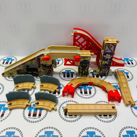 Speedy Surprise Drop Set No Train Complete (No Road) Wooden - Used