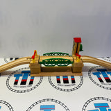 BRIO Lifting Bridge Red Roof #2 Missing String Does Not Lift 33357 Used - Wooden
