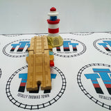 Lighthouse & Drawbridge with Lights and Sounds #4 Good Condition Wooden - Used