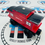 Sodor Line Caboose (Learning Curve 2000) Rare Marked Wooden - Used