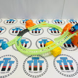Glowing Mine Set #1 with Trains (No Cargo/Missing 1 Riser & Tunnel Gates/1 Piece not Glowing) Trackmaster Revolution - Used
