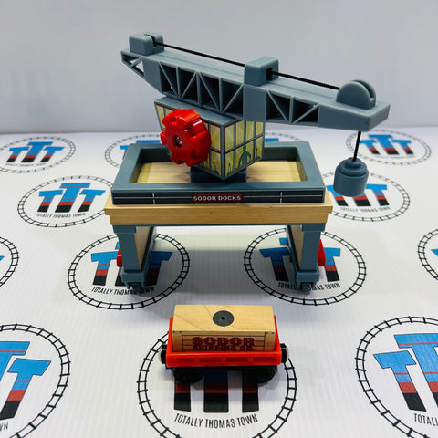 Rolling Gantry Good Condition Crane with Cargo Car Wooden - Used