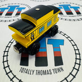 Sodor Line Caboose Yellow (Learning Curve) Very Good Condition Wooden - Used