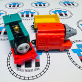 Gina and Cargo Car with Drill #1 (2013 Mattel) Good Condition Used - Trackmaster Revolution