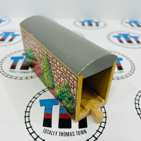 Thomas Stone Tunnel Dark Grey Roof Clickity Clack Wooden - Used