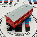 Red and Yellow Passenger Car (2006) Fair Condition Used - Trackmaster
