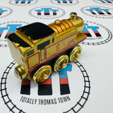 Limited 60 Year Edition Gold Thomas #1 (Learning Curve) Chipped Paint Wooden - Used