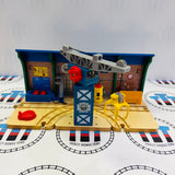 Repair and Go Station at Sodor Steamworks #2 (Damaged Track SEE PHOTOS) RARE - Used