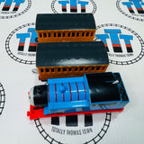 Thomas with Annie and Clarabel Good Condition Used - Trackmaster Revolution