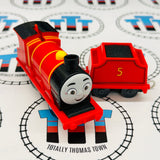 James and Tender (2021 Mattel) "All Engines Go" Used - Motorized