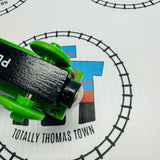 Percy in Chocolate with Card (Learning Curve 2003) Very Good Condition Marked on Bottom Wooden - Used