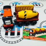 Rusty with Construction Cars with Card (Learning Curve) Wooden - Used
