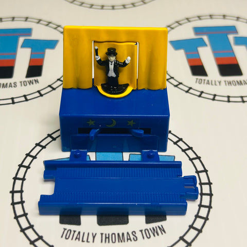 Disappearing Magician Station Missing Sticker Capsule Plarail - Used