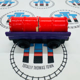 Purple Barrel Car with Oil and Petrol Barrels Poor Condition Wooden - Used