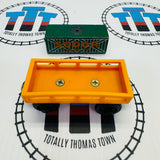 Cargo Car Orange with Green Cargo Rare Wooden - Used