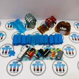 Capsule Plarail Set #4 See Notes - 58 Pieces Used