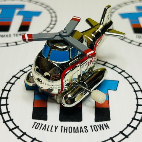 Metallic Harold Missing Back Blade Capsule Plarail Wind Up - Used