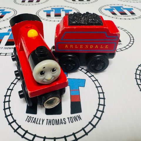 Mike & Tender (Learning Curve) Fair Condition Wooden - Used