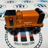 Rusty Brown (Learning Curve 2001) Fair Condition Wooden - Used