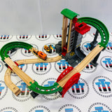 BRIO 33887 Lift & Load Warehouse Set #2 Forklift missing Roof Wooden - Used