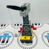 Cranky the Crane Grey (1999) with Different Cargo Car #3 Knot in String Fair Condition Wooden - Used
