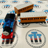 Steam Along Thomas with Thomas, Annie and Clarabel with working Steam Set (See Notes) Used - TOMY