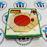 BRIO 33361 Mechanical Turntable Track - Used in Box