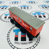 Sodor Mail Car #2 (Learning Curve 1996) Rare Chipping Paint Wooden - Used
