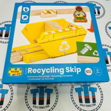 Recycling Skip BIGJIGS Rail Wooden - New in Box