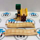 Toll Booth Bridge #1 (Gate Button Not Working/Chipping Paint) Wooden - Used