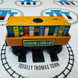Pop Out Cargo Car Library Car (Learning Curve) Good Condition Wooden - Used
