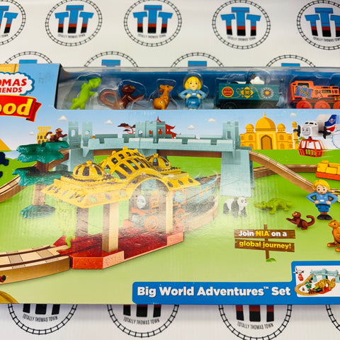 Big World Adventure Set (Thomas Wood Mattel) Wooden - New