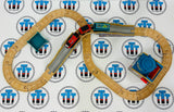 James' Fishy Delivery Set Missing Sign Fair Condition Thomas Brand Wooden - Used