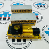 80th Anniversary Gold Thomas, Annie and Clarabel New NO Box - TOMY