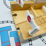 Transfer Table Station #2 Poor Condition Chipped Paint/Track Wooden - Used