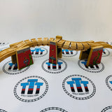 Wacky Track Bridge #1 Good Condition Wooden - Used