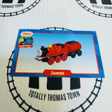 Wooden Railway Character Cards Used E - J  (1 Card) Choose Your Option