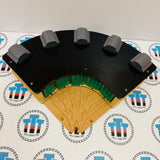 Roundhouse with Splitter #1 Chipped Track/Splitter Wooden - Used
