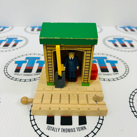 Conductor Shed Clickity Clack Poor Condition Wooden - Used