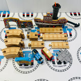 Celebration on Sodor Set with Trains #2 (Confetti Gets Stuck/Different Cargo/Track No Road) Wooden - Used