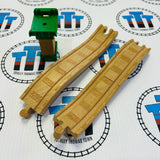 Riser Green (Mattel) with Ascending Track Pack Wooden - Used